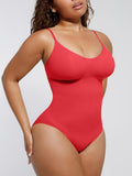 Wholesale Seamless Scultp Covered Bust Jumpsuit Thong Bodysuit