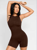 Wholesale Round Neck Seamless Sexy U Back Shape Shapewear with Removable Cups